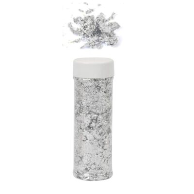 2g Silver Leaf Flakes For Decorative Dishes