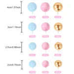 32 Pcs Set Faux Balls Cake Topper