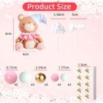 34 Pcs Set Bear Balls Stars Cake Topper