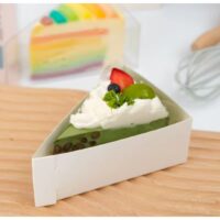 50 Pcs Triangular Cut Mousse Cake Paper Box (2)