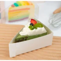 50 Pcs Triangular Cut Mousse Cake Paper Box (2)