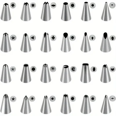 9 Pcs Piping Nozzle Tips