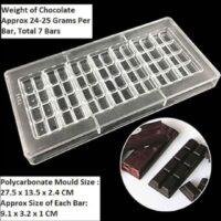 Bar Polycarbonate Chocolate Mould