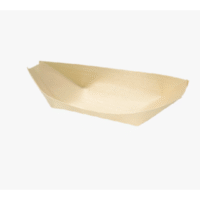 Disposable Ecco Wooden Boat Tray