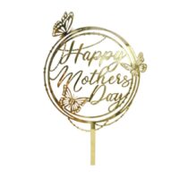 Happy Mother Day Acrylic Cake Topper 1