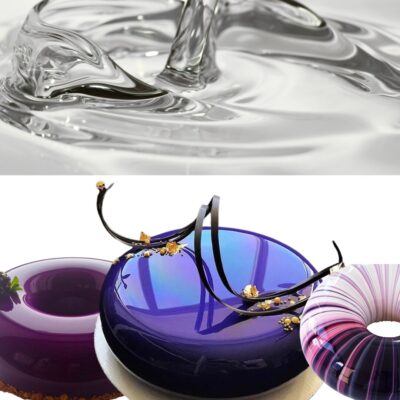 Neutral cold glaze