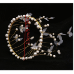 Pearl Crown Cake topper 1