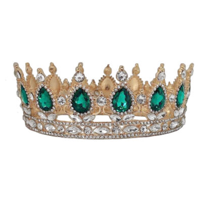 Queen Crown Cake topper Gold 1