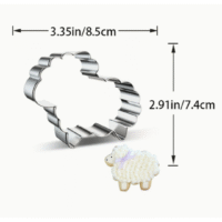 Sheep Cookie Fondant Cutter