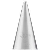 ateco no 13 small 5 point open star metal piping nozzle p15259 54154 image