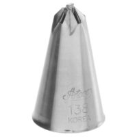 ateco no 138 special 5 petal drop flower metal piping nozzle p15302 54111 image