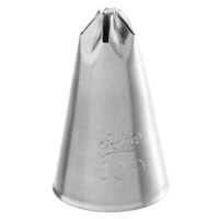 ateco no 139 special 5 petal drop flower metal piping nozzle p15303 54143 image