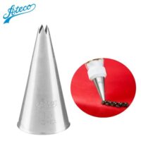ateco no 15 small 5 point open star metal piping nozzle p15260 54157 image