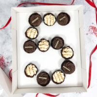 holds 12 numbers cupcake box white number 5 filled 18167