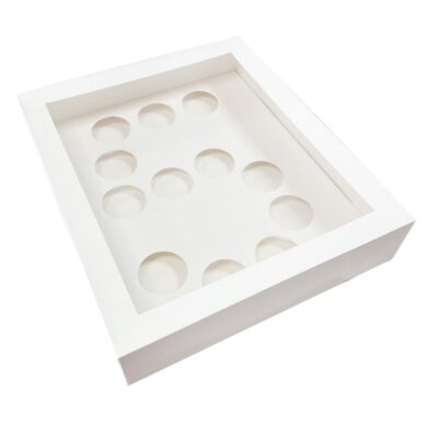 simply making 3 5 deep holds 12 white number cupcake box p14452 50371 image