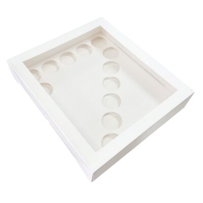 simply making 3 5 deep holds 12 white number cupcake box p14452 50373 image