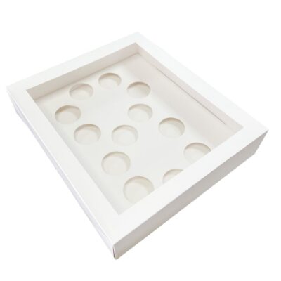 simply making 3 5 deep holds 12 white number cupcake box p14452 50374 image