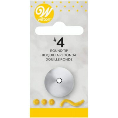 wilton decorating tip 004 round carded p11304 34018 image