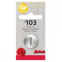 wilton decorating tip 103 petal carded p11451 33511 image