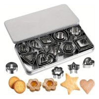 30pcs Stainless Steel Cookie Cutter Set 