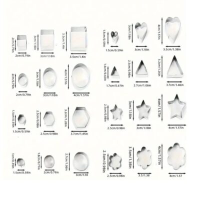 30pcs Stainless Steel Cookie Cutter Set ..