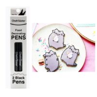 Chefmaster Edible Black Decorating Pens, Pack of 2
