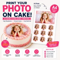 Home - Best Baking Supplies in Dubai, UAE Edible Photo Printing on Sugar Paper – A4 Icing Sheet for Cakes