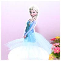 Frozen Princess Elsa Paper Cake Topper