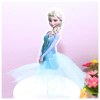 Frozen Princess Elsa Paper Cake Topper