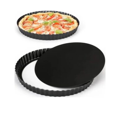 Removable Bottom Nonstick Tart Pan 22cm