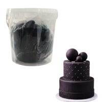 Sugar Paste Black Color Fondant 1kg