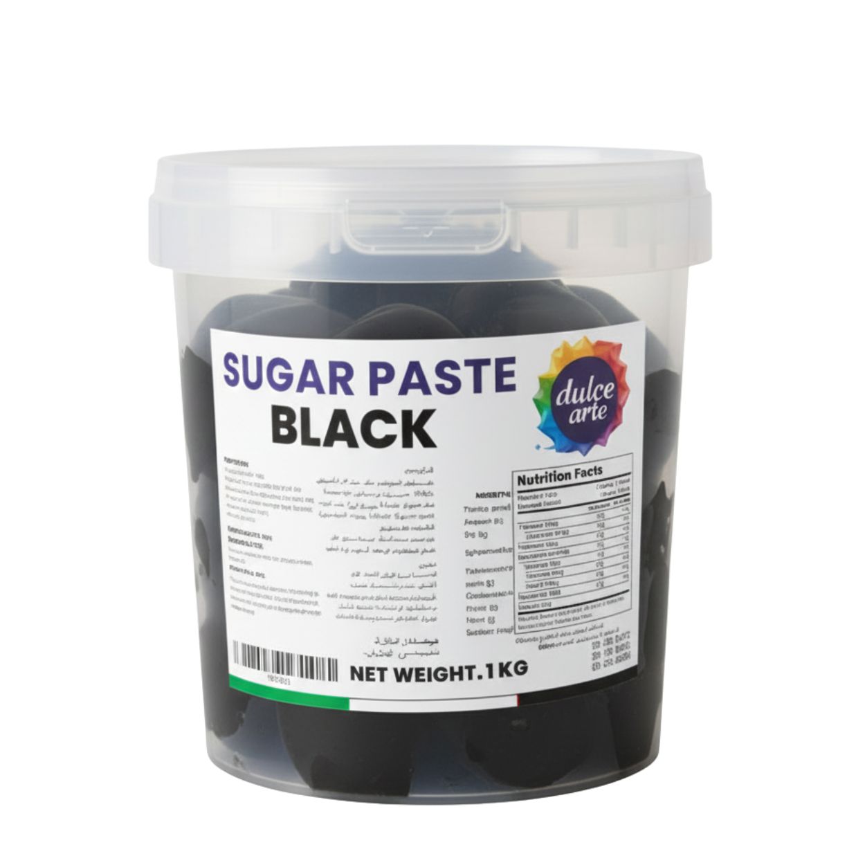 Sugar Paste Fondant Black Color Sugar Paste Fondant Black Color