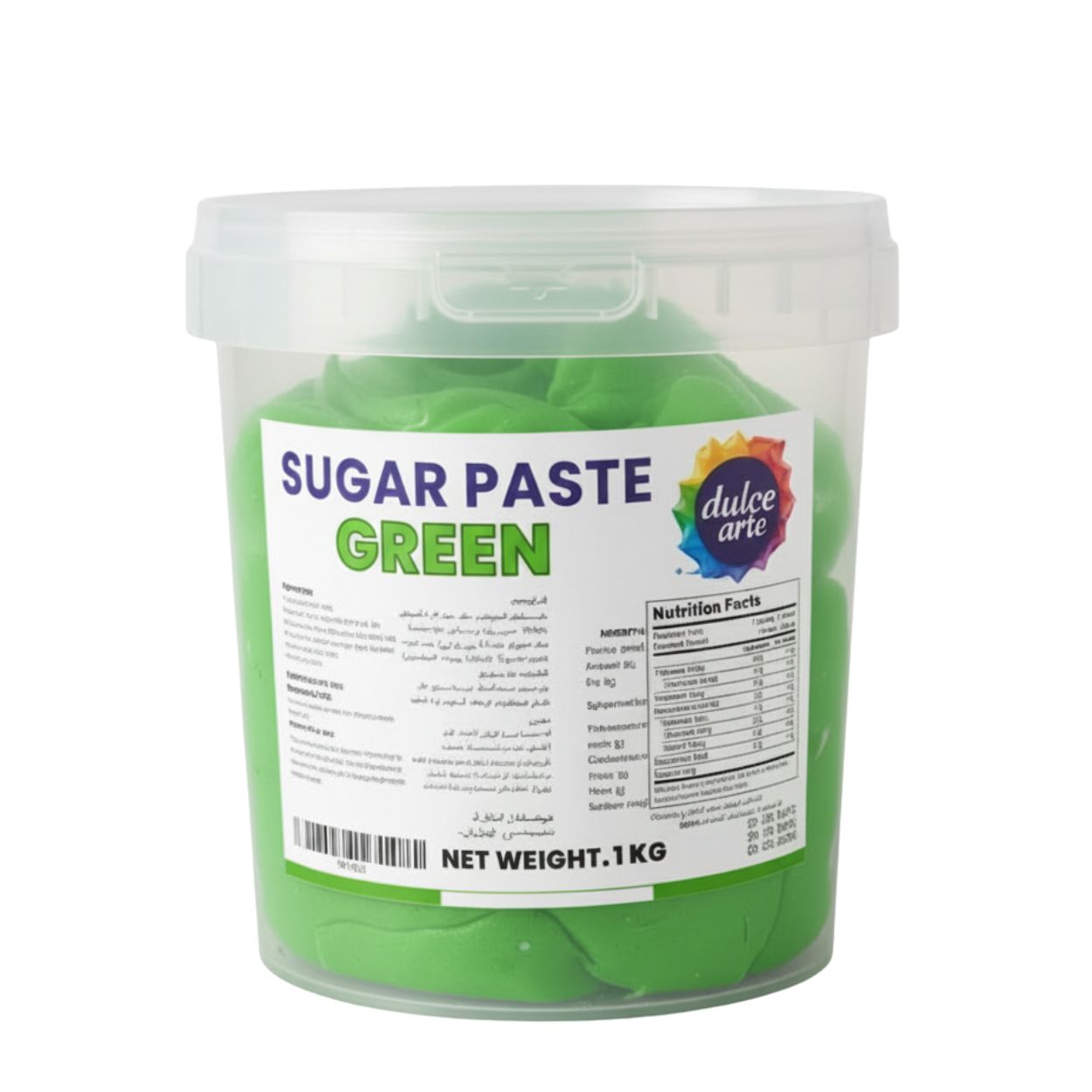 Sugar Paste Fondant Green Color Sugar Paste Fondant Green Color