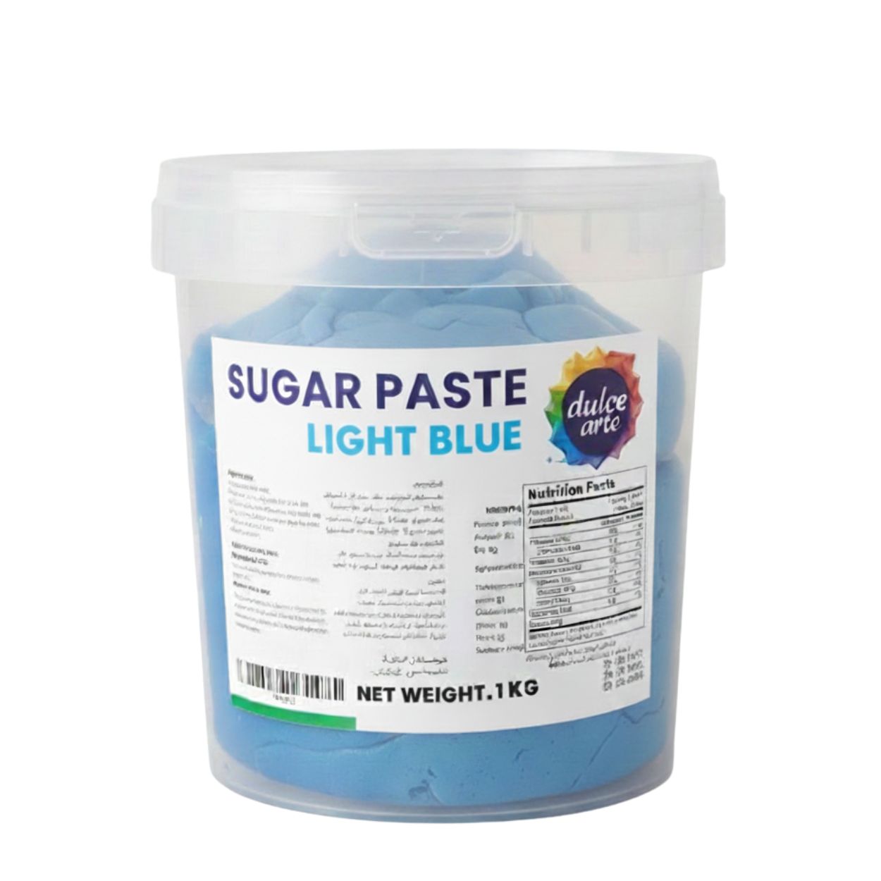 Sugar Paste Fondant Light Blue Color Sugar Paste Fondant Light Blue Color