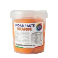 Sugar Paste Fondant Orange Color