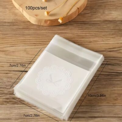 100 pcs Cookies, Chocolate, Candy Plastic Bag