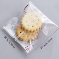 100 pcs Cookies, Chocolate, Candy Plastic Bag 13x10cm