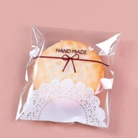 100 pcs Cookies, Chocolate, Candy Plastic Bag 13x10cm