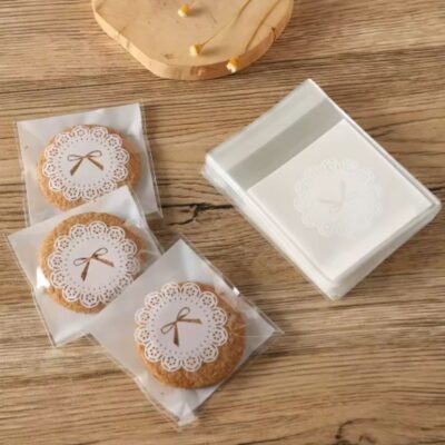 100 pcs Cookies, Chocolate, Candy Plastic Bag