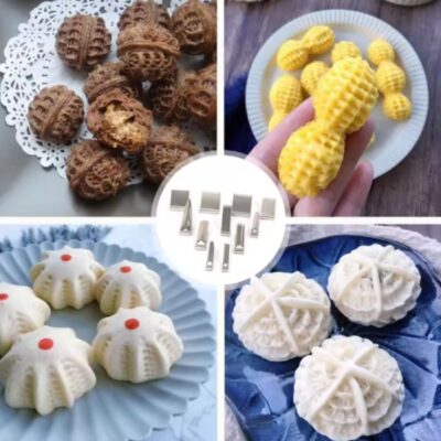 11 Pcs Stainless Steel Walnut Clip