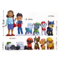 12 Pcs Set Paw Patrol Cake Topper