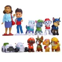12 PcsSet Super Paw Patrol Cake Topper