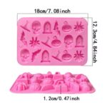 16 Cavity Halloween Silicone Mold