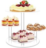 3 Tier Acrylic Cake & Cupcake Stand