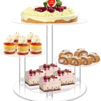 3 Tier Acrylic Cake & Cupcake Stand