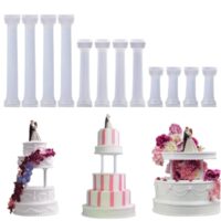 4 Pcs Set Grecian Pillar Cake Support