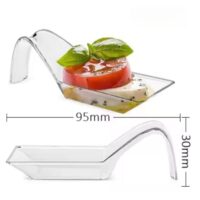 50 Pcs Set Plastic Dessert Spoons 1