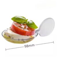 50 Pcs Set Plastic Dessert Spoons 2