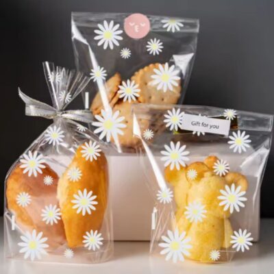 50 pcs Candy Cookie Plastic Bag
