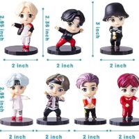 7 Pcs Set BTS Cake Topper